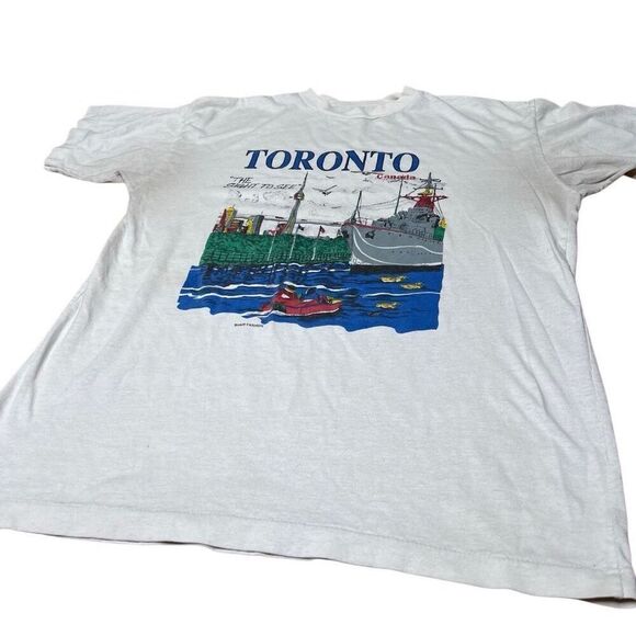 American Vintage Toronto Souvenir Shirt Medium - Picture 2 of 6